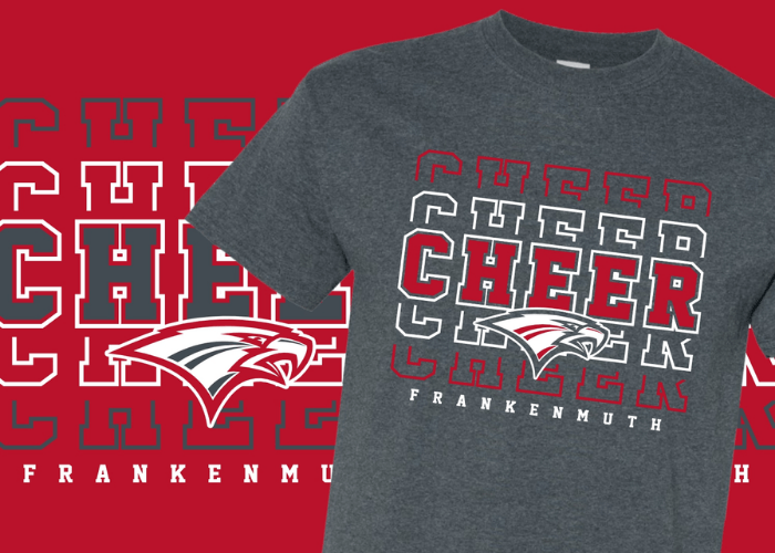 Frankenmuth cheer t-shirt.