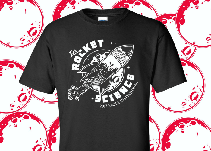 It's rocket science t-shirt.