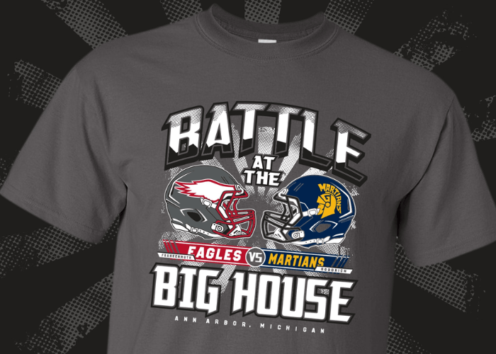 Battle at the big house t-shirt.